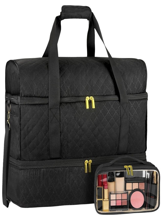 Jenlan Women's Weekender Duffle Bag - Personal Item Bag for Airplanes with Shoe Compartment & Toiletry Bag | Overnight Bag for Travel, Yoga, Hospital, Gym | Adjustable Shoulder Strap - Image 1